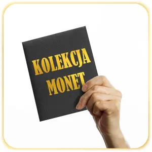 KLASER NA 360 MONETY ALBUM KOLEKCJA MONET CZARNY 3x3 4x4 DUŻE MAŁE 20 STRON
