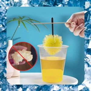 HODOWLA KRYSZTAŁÓW KRYSZTAŁY Eksperyment Edukacyjny 6 Drzewek Zestaw XXL