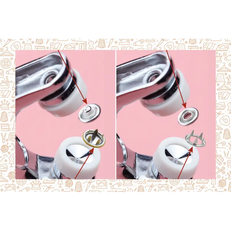 ZESTAW KALETNICZY 800 ELEMENTÓW NAPY NAPOWNICA ZATRZASKI OCZKA SZCZYPCE