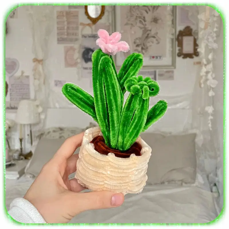 DRUTY DRUCIKI JEDNOKOLOROWE JASNOZIELONE OZDOBNE PLUSZOWE 30 CM 100 SZT