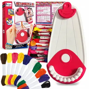 KROSNO MULINA ZAWIESZKI ZESTAW DO ROBIENIA BRANSOLETEK DIY 20 NICI PREZENT
