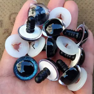 OCZKA DO MASKOTEK KOLOROWE OCZY ZABAWEK BEZPIECZNE ETUI ZESTAW 60 SZT