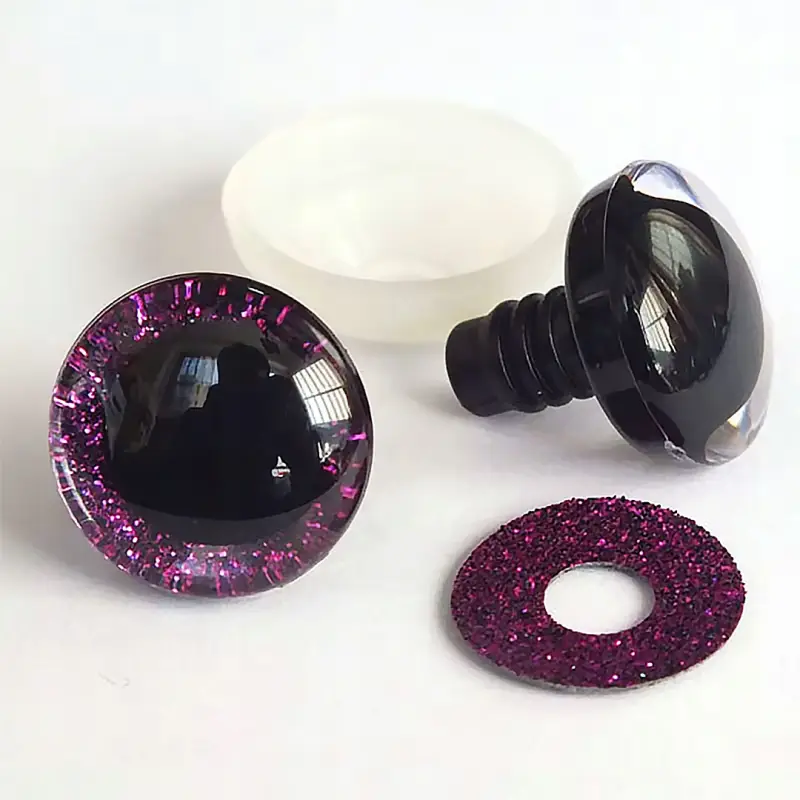 OCZKA DO MASKOTEK KOLOROWE OCZY ZABAWEK BEZPIECZNE ETUI ZESTAW 60 SZT