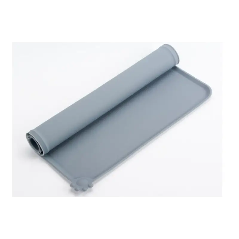 MATA PODKŁADKA POD MISKĘ SILIKONOWA DLA PSA KOTA ANTYPOŚLIZGOWA WODOODPORNA