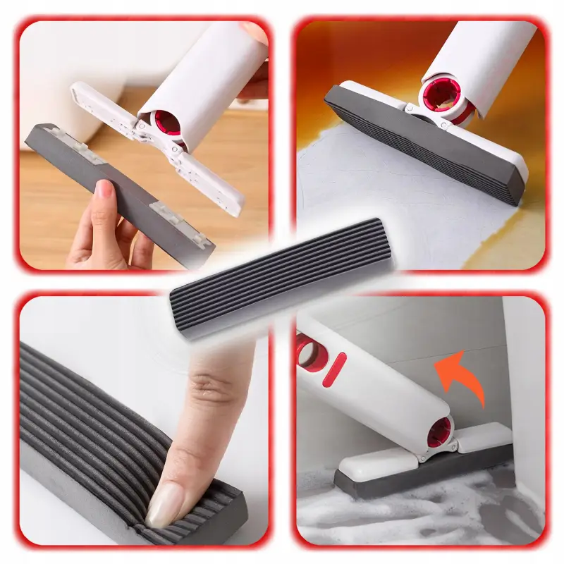 WKŁAD DO MOPA MINI PŁASKIEGO GĄBKA do Mopa Wyciskany WYMIENNY Zapas 15cm