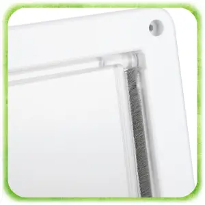 DRZWICZKI WAHADŁOWE DLA KOTA PSA DWUSTRONNE KLAPĄ 4SPOSOBY 4WAY XL SZABLON