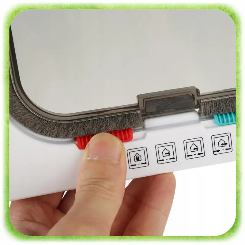 DRZWICZKI WAHADŁOWE DLA KOTA PSA DWUSTRONNE KLAPĄ 4SPOSOBY 4WAY XL SZABLON