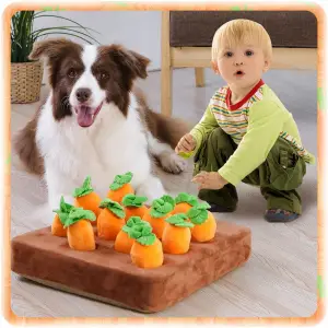 MATA WĘCHOWA DLA PSA KOTA MARCHEWKI EDUKACYJNA ZABAWKA NA PRZYSMAKI SMACZKI