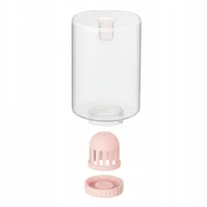 PODAJNIK WODY I KARMY AUTOMATYCZNY DOZOWNIK MISKA DLA PSA KOTA 3,85L RÓŻOWY