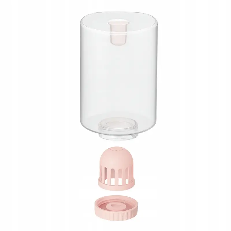 PODAJNIK WODY I KARMY AUTOMATYCZNY DOZOWNIK MISKA DLA PSA KOTA 3,85L RÓŻOWY