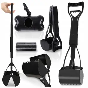 ZBIERACZ PSICH ODCHODÓW Kupozbieracz DUŻY Łopatka do Zbierania Kup Psa 80cm