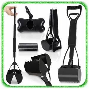 ZBIERACZ PSICH ODCHODÓW Kupozbieracz DUŻY Łopatka do Zbierania Kup Psa 80cm