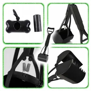 ZBIERACZ PSICH ODCHODÓW Kupozbieracz DUŻY Łopatka do Zbierania Kup Psa 80cm