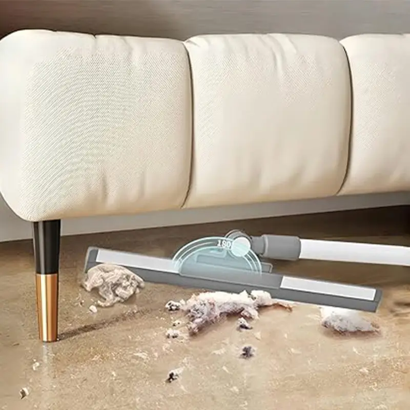 ŚCIĄGACZ WODY DO PODŁOGI ŚCIĄGACZKA GUMA 51 CM Z KIJEM TELESKOPOWYM 137 CM