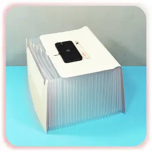 TECZKA HARMONIJKOWA NA DOKUMENTY A4 ORGANIZER Z 26 PRZEGRÓDEK KIESZENIAMI