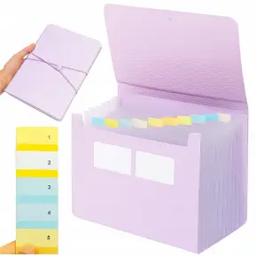 TECZKA HARMONIJKOWA NA DOKUMENTY A4 ORGANIZER Z 26 PRZEGRODAMI KIESZENIAMI