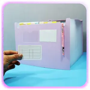 TECZKA HARMONIJKOWA NA DOKUMENTY A4 ORGANIZER Z 26 PRZEGRODAMI KIESZENIAMI