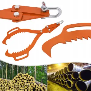 SZCZYPCE SAMOZACISKOWE HDS KLESZCZE DO PRZENOSZENIA DREWNA CHWYTAK 600mm