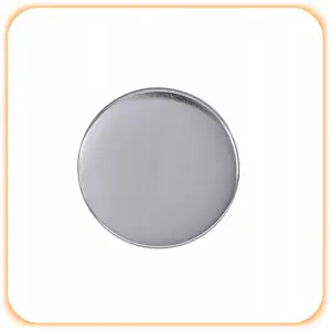 KOMPONENTY DO PRZYPINEK METALOWYCH Z AGRAFKĄ 58MM FOLIE 100 SZT BUTTON DIY