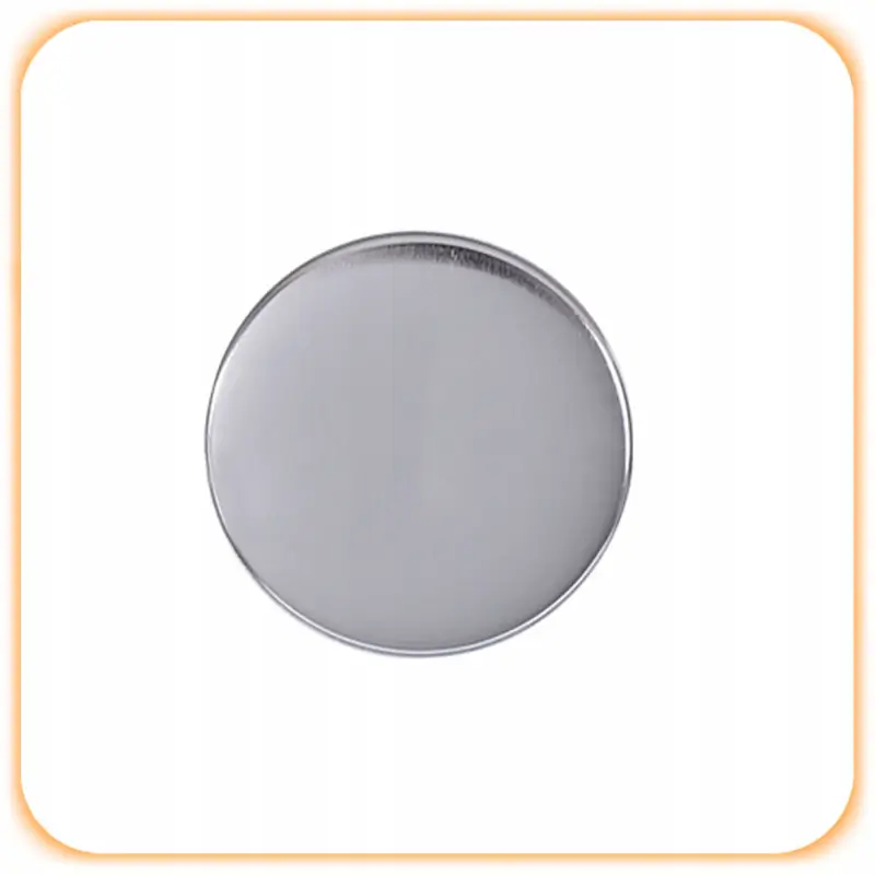 KOMPONENTY DO PRZYPINEK METALOWYCH Z AGRAFKĄ 58MM FOLIE 100 SZT BUTTON DIY