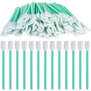 PATYCZKI DO CZYSZCZENIA GŁOWIC ELEKTRONIKI OPTYKI BEZPYŁOWE 200 SZTUK 122MM