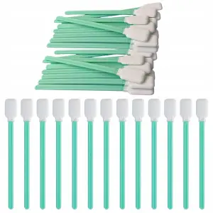 PATYCZKI DO CZYSZCZENIA GŁOWIC ELEKTRONIKI OPTYKI BEZPYŁOWE 200 SZTUK 122MM