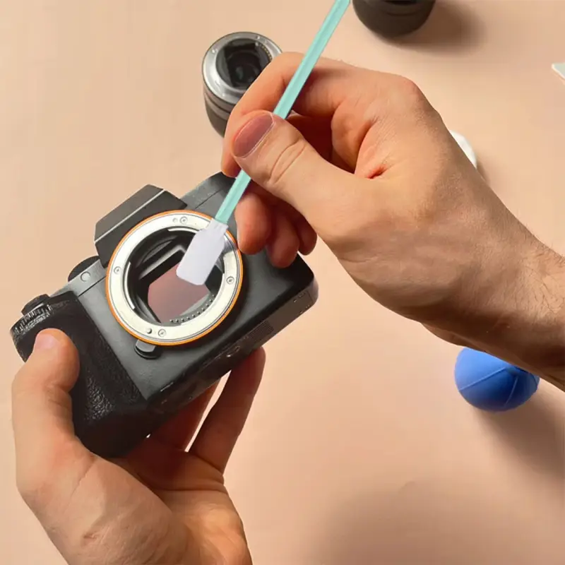 PATYCZKI DO CZYSZCZENIA GŁOWIC ELEKTRONIKI OPTYKI BEZPYŁOWE 200 SZTUK 122MM