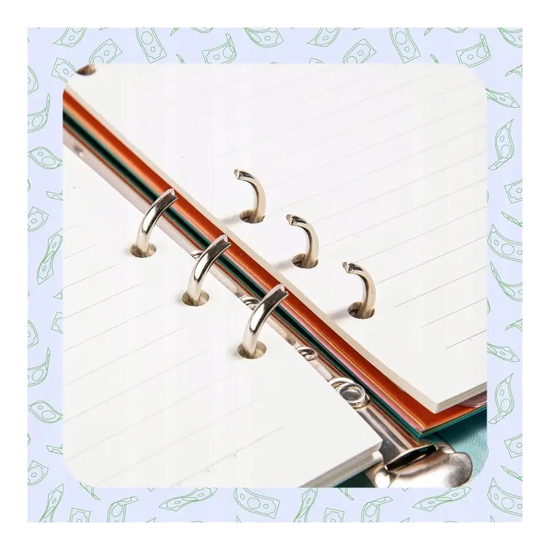 NOTES DO OSZCZĘDZANIA PIENIĘDZY PLANER BUDŻETOWY DZIENNIK NIEBIESKI KROKODY