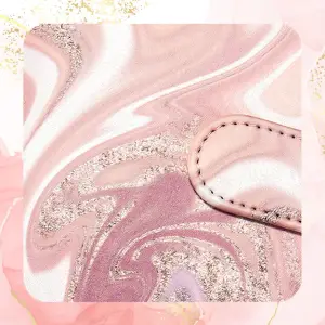 NOTES PLANER BUDŻETOWY DO OSZCZĘDZANIA PIENIĘDZY DZIENNIK RÓŻOWY MARMUR