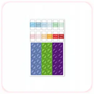 PLANER BUDŻETOWY SEGREGATOR BINDER A6 ORGANIZER OSZCZĘDNIK NOTES RÓŻOWY
