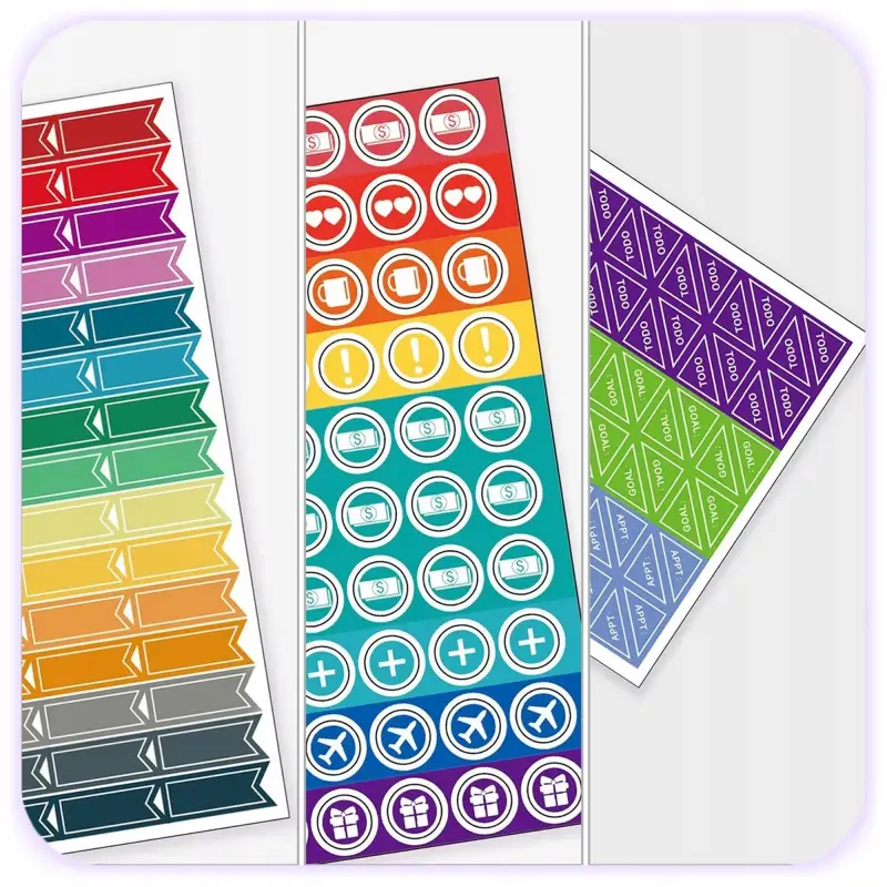 PLANER BUDŻETOWY SEGREGATOR BINDER A6 ORGANIZER OSZCZĘDNIK NOTES FIOLETOWY