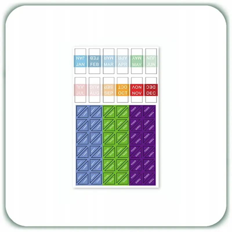 PLANER BUDŻETOWY SEGREGATOR BINDER A6 ORGANIZER OSZCZĘDNIK NOTES ZIELONY