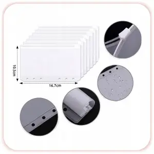 PLANER BUDŻETOWY SEGREGATOR BINDER A6 ORGANIZER OSZCZĘDNIK NOTES BRUDNY RÓŻ