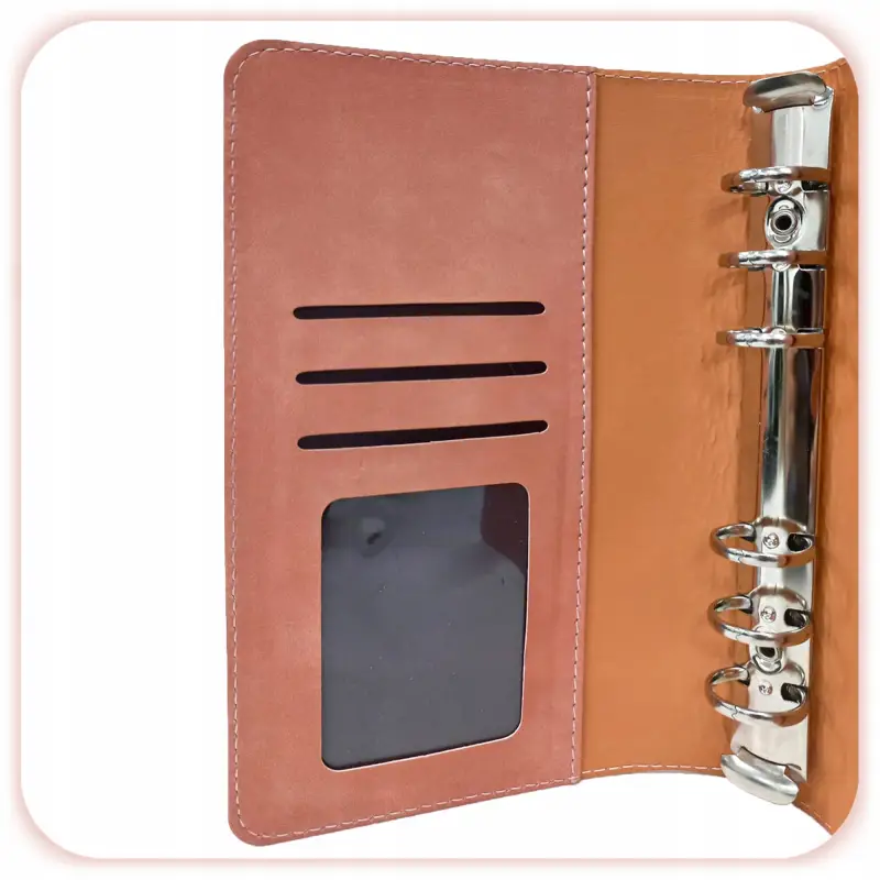 PLANER BUDŻETOWY SEGREGATOR BINDER A6 ORGANIZER OSZCZĘDNIK NOTES BRUDNY RÓŻ