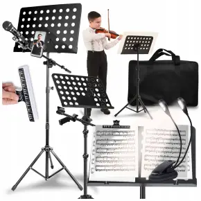 PULPIT UCHWYT DO NUT MIKROFONU STATYW STOJAK NUTY KSIĄŻKI POKROWIEC LAMPKA