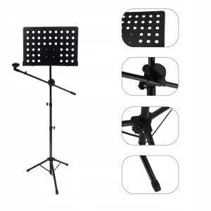 PULPIT UCHWYT DO NUT MIKROFONU STATYW STOJAK NUTY KSIĄŻKI POKROWIEC LAMPKA