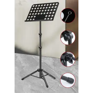 PULPIT UCHWYT DO NUT MIKROFONU STATYW STOJAK NUTY KSIĄŻKI POKROWIEC LAMPKA