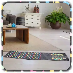 MATA DO REFLEKSOLOGII 140x35 Rehabilitacji Akupresury Akupunktura dla Stóp