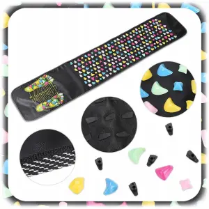 MATA DO REFLEKSOLOGII 140x35 Rehabilitacji Akupresury Akupunktura dla Stóp