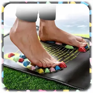 MATA DO REFLEKSOLOGII 140x35 Rehabilitacji Akupresury Akupunktura dla Stóp