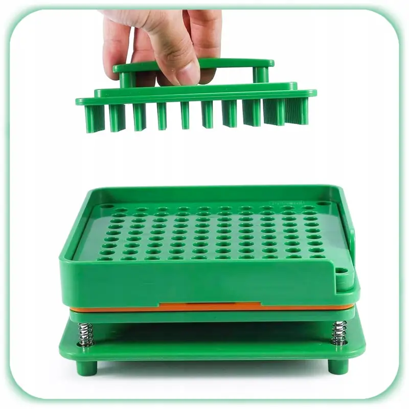 KAPSUŁKARKA RĘCZNA MASZYNA DO NAPEŁNIENIA KAPSUŁEK SUPLEMENTÓW 100 OTWORÓW