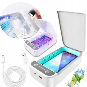 MYJKA ULTRADŹWIĘKOWA STERYLIZATOR UV DO MYCIA BIŻUTERII Manicure Pedicure