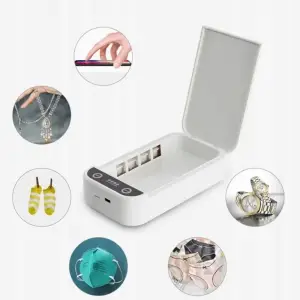 MYJKA ULTRADŹWIĘKOWA STERYLIZATOR UV DO MYCIA BIŻUTERII Manicure Pedicure