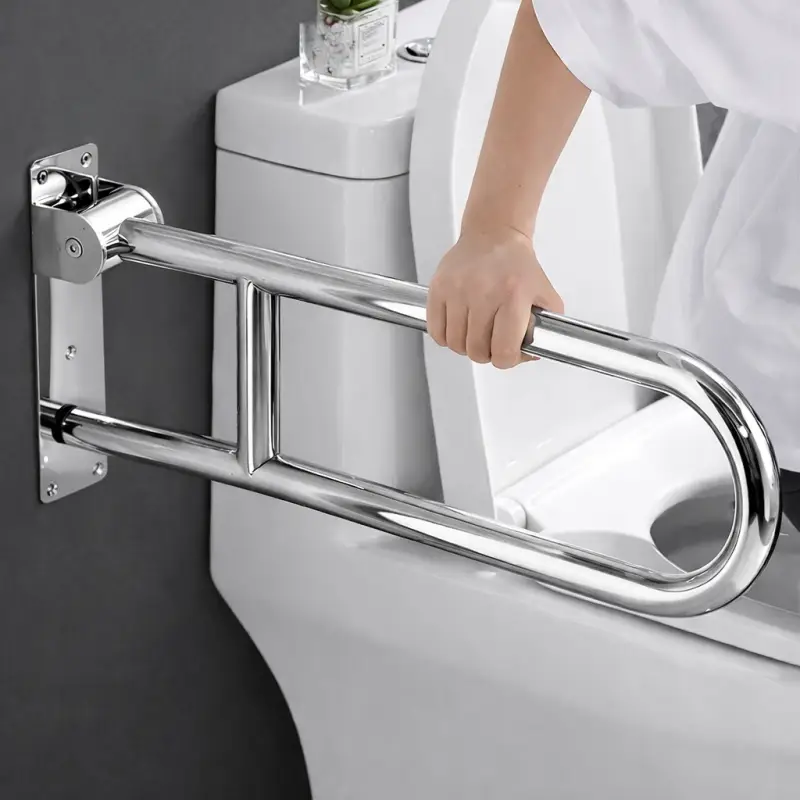 UCHWYT POMOCNICZY ŁAZIENKOWY PORĘCZ ASEKURACJA PODPÓRKA 60 CM SENIORA 200KG