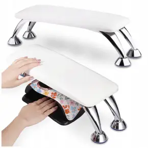 PODPÓRKA DO MANICURE PEDICURE Skórzana pod Dłoń Stopy Poduszka Kosmetyczna