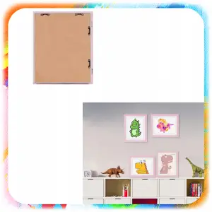 RAMKA ARTYSTYCZNA OTWIERANA NA RYSUNKI OBRAZKI ZDJĘCIA DZIECI Z POJEMNIKIEM