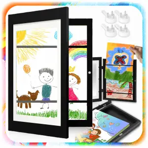 RAMKA ARTYSTYCZNA NA RYSUNKI OBRAZKI ZDJĘCIA OTWIERANA DLA DZIECI PREZENT