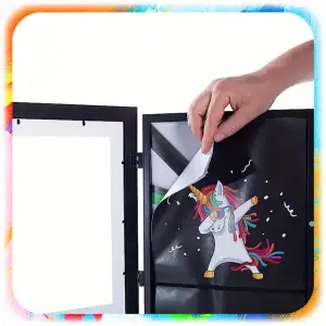 RAMKA ARTYSTYCZNA NA RYSUNKI OBRAZKI ZDJĘCIA OTWIERANA DLA DZIECI PREZENT