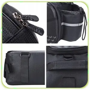 TORBA ROWEROWA SAKWA NA BAGAŻNIK RAMIĘ KUFER WODOODPORNA DUŻA POJEMNA 10L