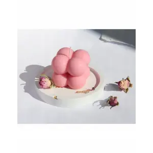 FOREMKA SILIKONOWA FORMA DO ŚWIEC BĄBELKOWYCH MYDŁA WOSKU ŚWIECZEK 4 CM DIY